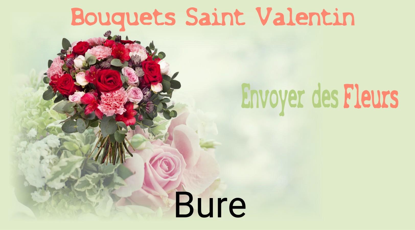 Roses de Saint-Valentin livrées à Bure
